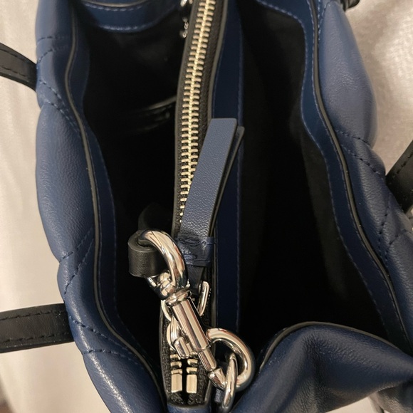 Marc Jacobs Blue Quilted Women's Bag - Picture 9 of 13